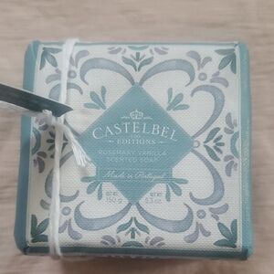 Castelbel Rosemary Vanilla Scented Soap - Blue and White
